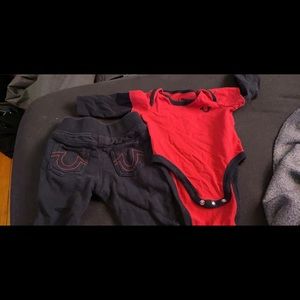 Baby true religion outfit